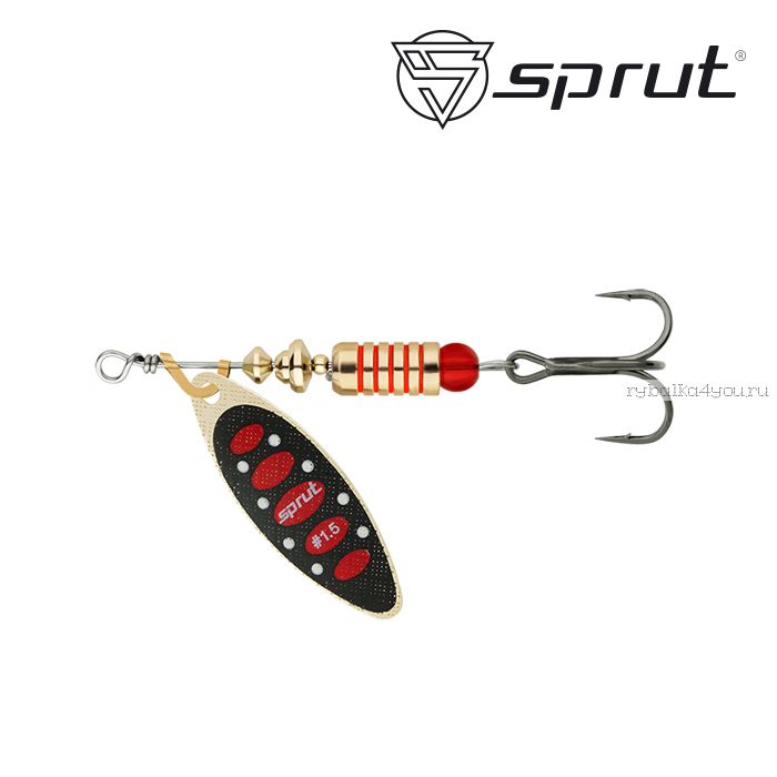 Блесна Вращающаяся "Sprut" Atra Spinner #1,5 (6g/GBKR)