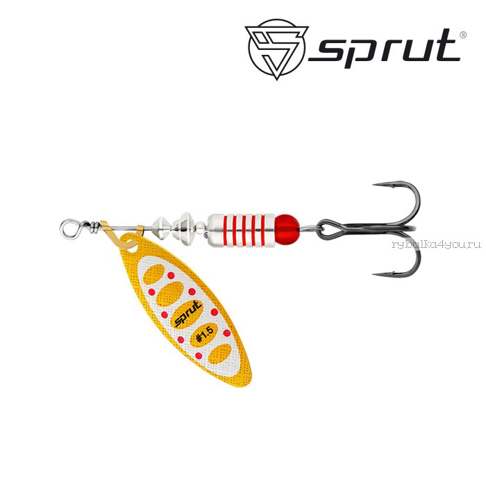 Блесна Вращающаяся "Sprut" Atra Spinner #1,5 (6g/OS)