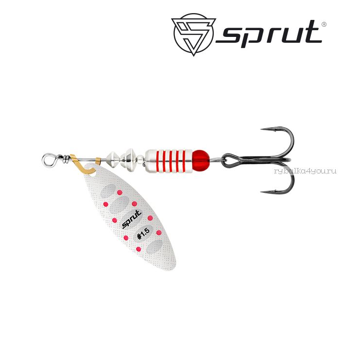 Блесна Вращающаяся "Sprut" Atra Spinner #1,5 (6g/PTG)