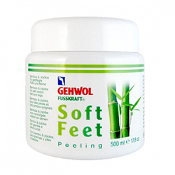 Gehwol Fusskraft Soft Feet Peeling - Пилинг "Бамбук и жожоба" - 500 мл