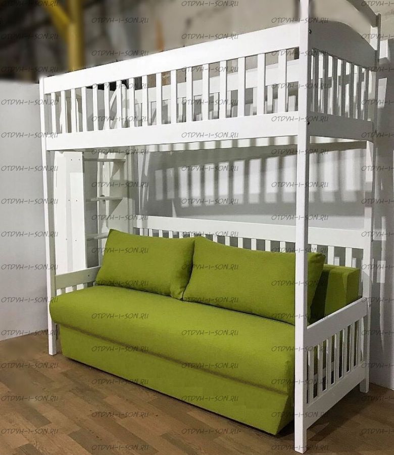 Кровать-чердак Радуга Классика №В