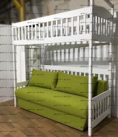 Кровать-чердак Радуга Классика №В