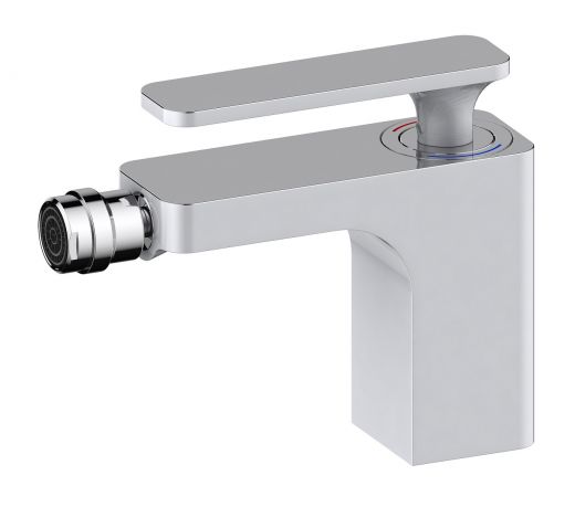 Смеситель для биде Timo Torne хром-белый (4362/00-16F)