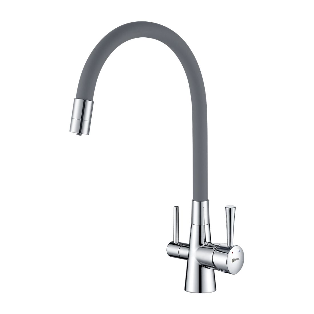 Смеситель Lemark Comfort (LM3075C-Gray) для кухни  с подключением к фильтру с питьевой водой