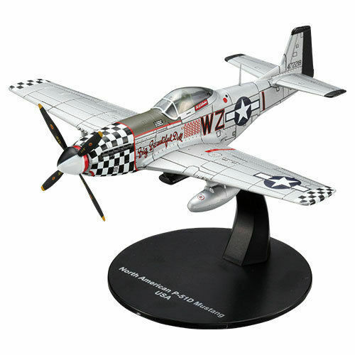 Американский истребитель North American P-51 Mustang  в масштабе 1/72 (IXO-ALTAYA)