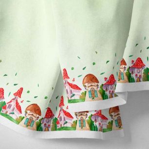 Хлопок - Грибные домики 25*75 limit