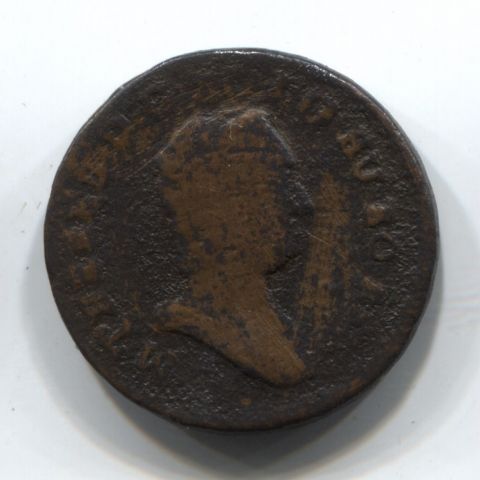 1/2 крейцера 1760 Австрия