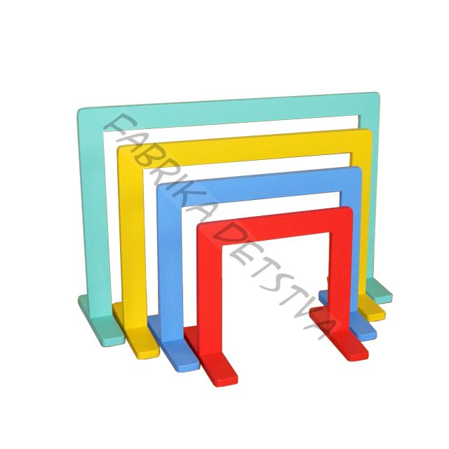 МОСТИК ДЕТСКИЙ ДЛЯ ПОДЛЕЗАНИЯ - 5 (ФАНЕРА) КОМПЛЕКТ ГРУППА 00-2