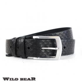 Ремень WILD BEAR RM-037m Black (универсальный)