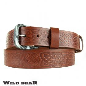 Ремень WILD BEAR RM-047m Light-brown (универсальный)