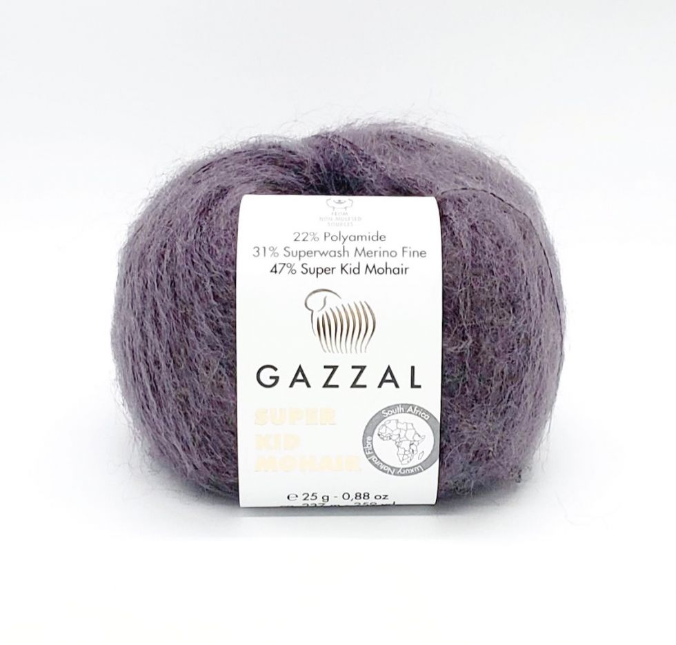 Super kid mohair (Gazzal) 64432-графит