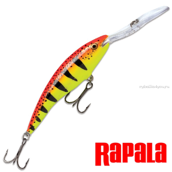 Воблер RapaIa Tail Dancer Deep 90мм / 13 гр /Заглубление: 0 - 6 м /  цвет: TDD09-HT