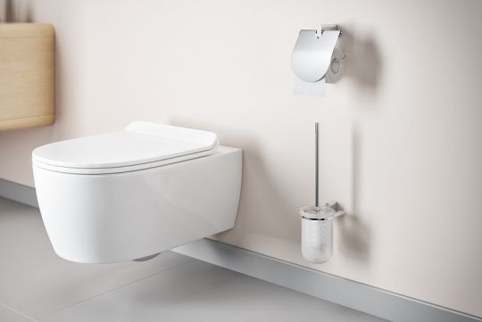 Держатель туалетной бумаги Excellent Kobo DOEX.1707CR с крышкой схема 2