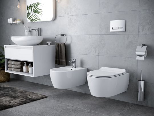 Держатель туалетной бумаги Excellent Kobo DOEX.1707CR с крышкой схема 3