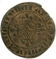 Флоретта 1380-1422 Франция Карл VI Безумный