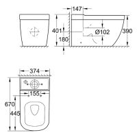 схема Grohe Euro Ceramic 39338000