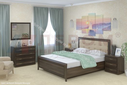 Карина Кровать КР-1031/32/33/34  с П /мех и мягким изголовьем