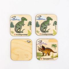 игра мемори Динозавры