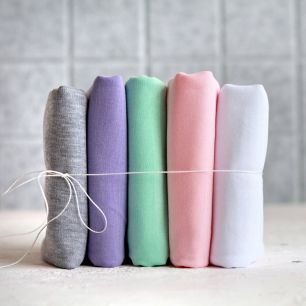 Набор трикотажа Базовый, 5 лоскутов 50*30