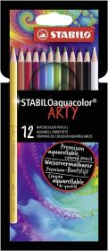 Карандаши акв.12цв.Stabilo Aquacolor ARTY 1612/1-20