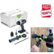 ХИТ! Аккумуляторная ударная дрель - шуруповёрт FESTOOL QUADRIVE TPC 18/4 I-Basic 575604