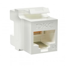DKC Модуль Keystone RJ45 CAT6А не экранированный RNK6AU180WH