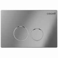 кнопка Creavit Terra GP9003.00 хром матовый