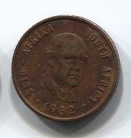 1 цент 1982 ЮАР