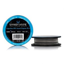 Vandy Vape Superfine MTL Fused Clapton Wire Ni80 32ga*2+38ga