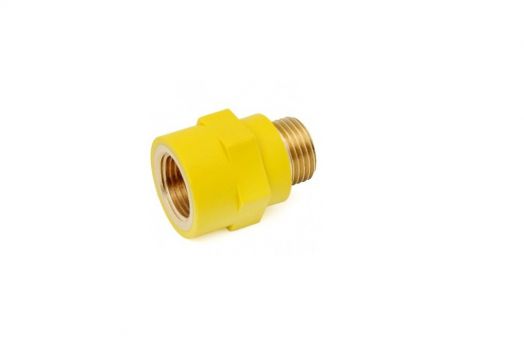 Муфта диэлектрическая ДУ-15 (1/2" вн/нар) латунь