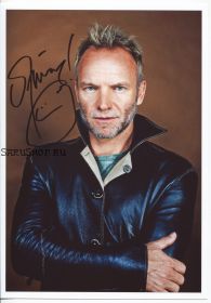 Автограф: Стинг / Sting