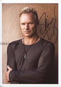 Автограф: Стинг / Sting