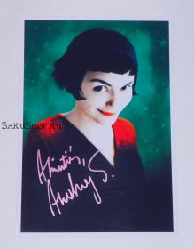 Автограф: Одри Тоту. Амели / Le Fabuleux destin d'Amélie Poulain