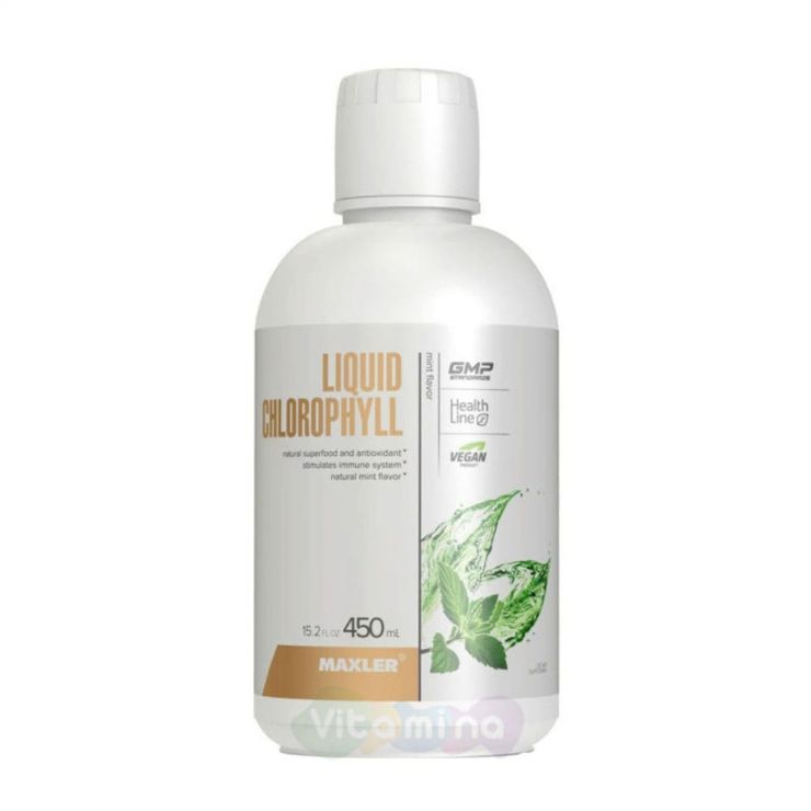 Maxler Жидкий Хлорофилл Liquid Chlorophyll, 450 мл