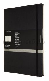 Книжка зап.Moleskine А4 PROFESSIONAL линейка черный PROPFNT5HBK