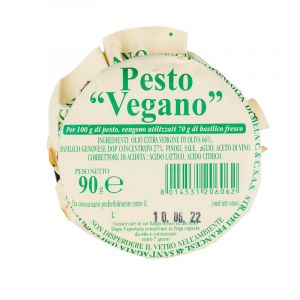 Соус Песто Веганский Frantoio di Sant`Agata Pesto Vegano - 90 г (Италия)