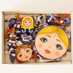 Деревянный пазл Маша