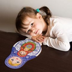 Пазл матрешка