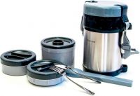 Термос с контейнерами Kamille 2 литра для обеда