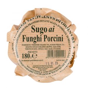 Соус томатный с белыми грибами Frantoio di Sant`Agata Sugo ai Funghi Porcini 180 г - Италия