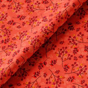 Хлопок веточки рябины 25х75 limit