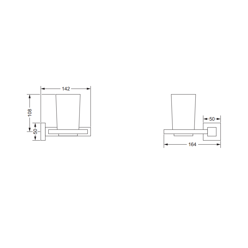 Стакан Jorger EMPIRE ROYAL CRYSTAL 626.00.036 схема 2