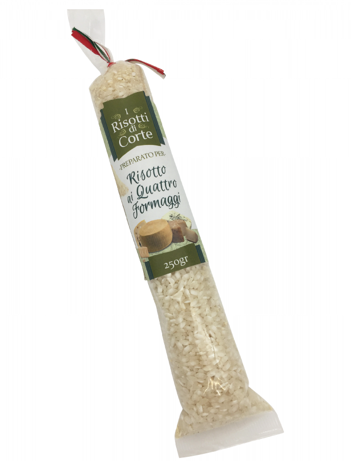 Ризотто 4 сыра 250 г, La Corte d'Italia. Risotto ai quattro formaggi 250 g