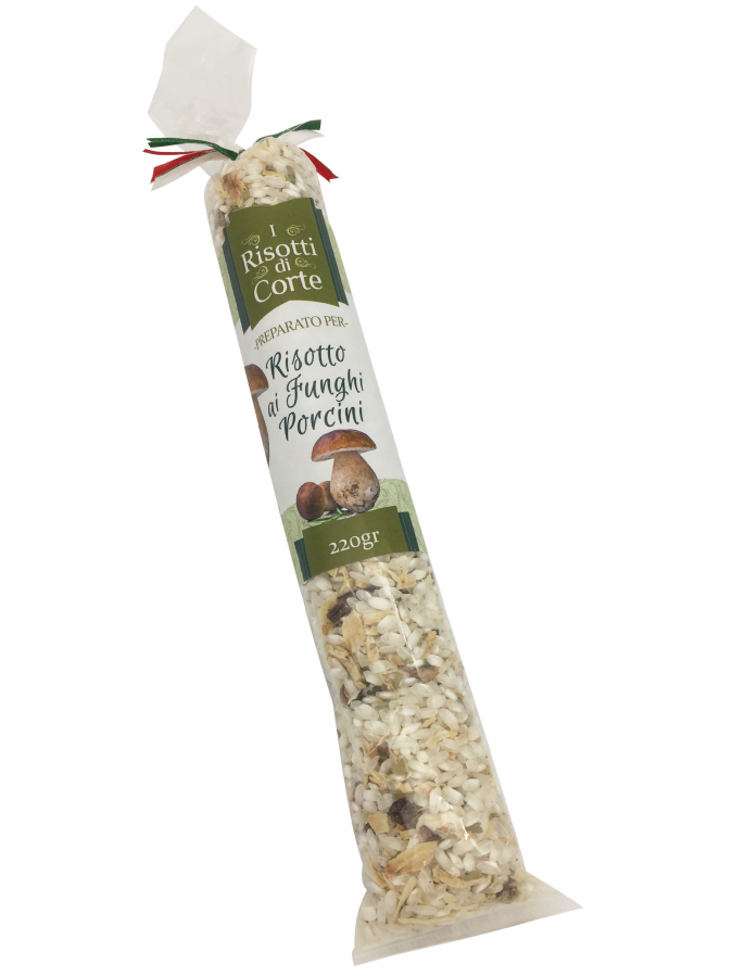 Ризотто с белыми грибами 220 г, La Corte d'Italia. Risotto ai funghi porcini 220 g