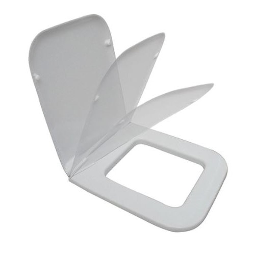 Изображение Azzurra Hera Крышка сиденье для унитаза 46,5х38х0,2 см,  с микролифтом, цвет белый