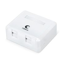 CABEUS MB-2 КОРПУС ВНЕШНЕЙ НАСТЕННОЙ РОЗЕТКИ НА 2 KEYSTONE