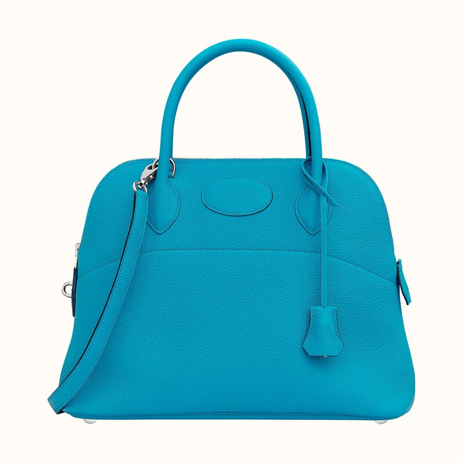 Сумка Hermes Bolide 31 bag (Bleu Frida)