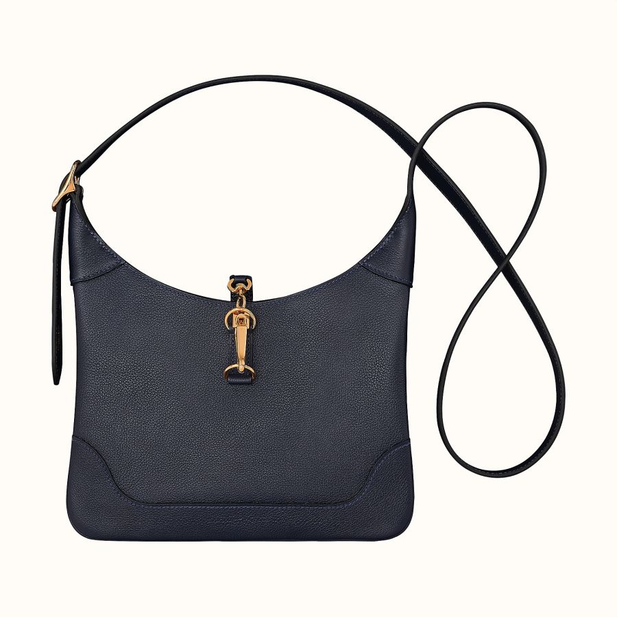 Сумка Hermes Trim Duo 24 bag (Bleu Nuit)