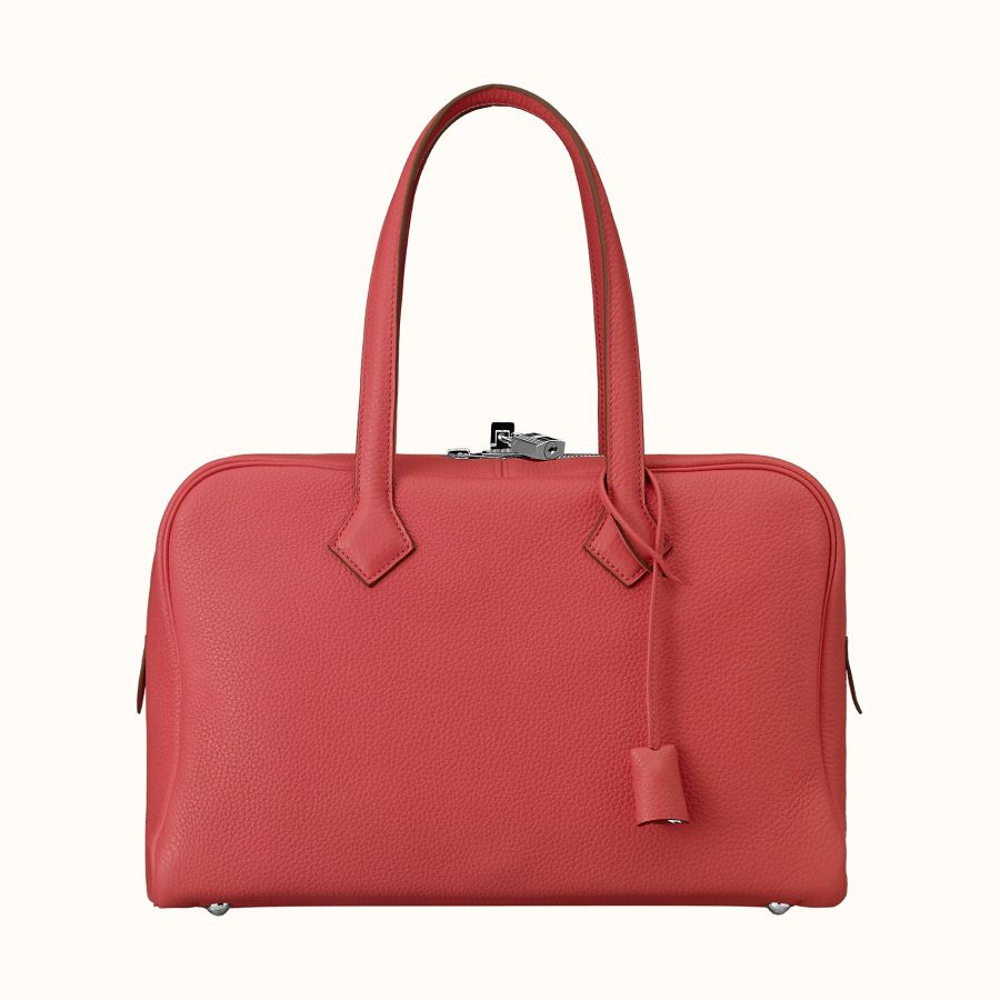 Сумка Hermes Victoria II fourre-tout 35 bag (Rose Jaipur)