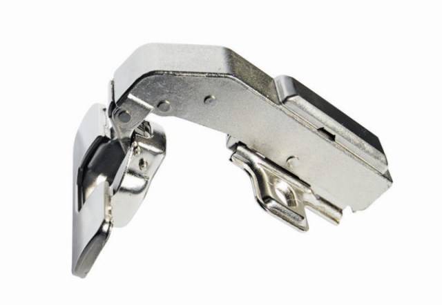 JET Петля накладная 180* с доводчиком для фальшпанели с планкой